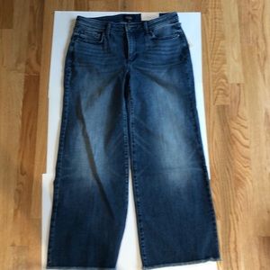 New NYDJ wide leg crop jeans with tag